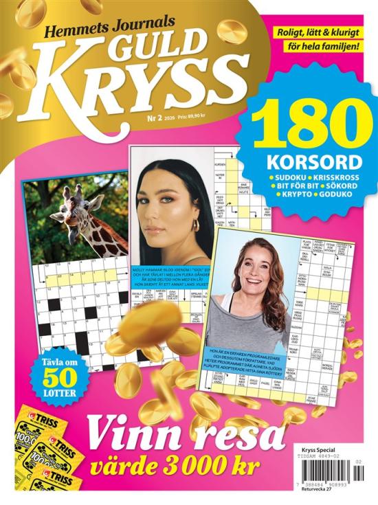 Hemmets Journals GULDKRYSS